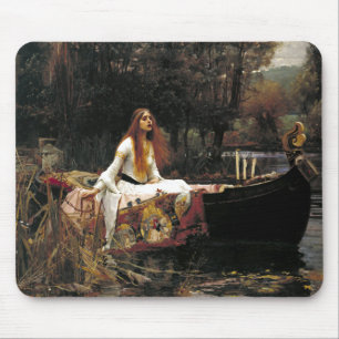 Tapis De Souris John William Waterhouse La Dame De Shalott