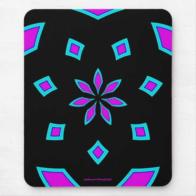 Tapis De Souris Joie rose Mousepad (Devant)