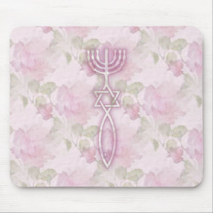 Tapis De Souris Joint du Messie Mousepad floral