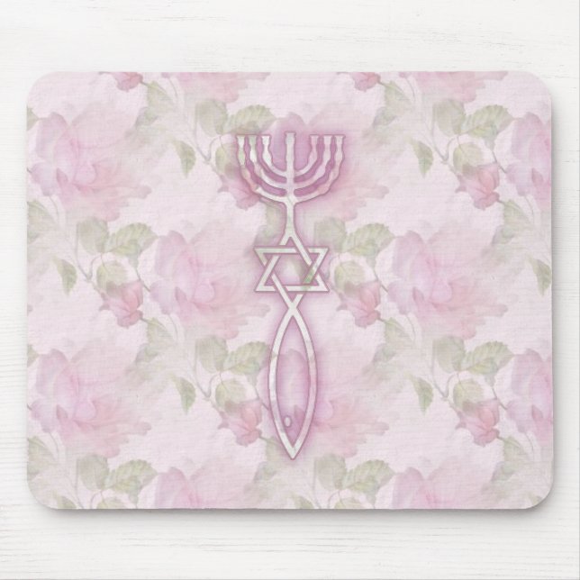 Tapis De Souris Joint du Messie Mousepad floral (Devant)