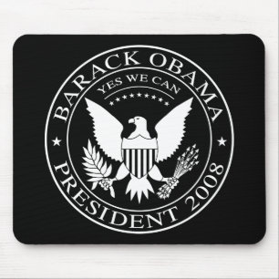 Tapis De Souris Joint présidentiel de Barack Obama Mousepad 2008