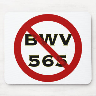 Tapis De Souris Joke Bach mousepad