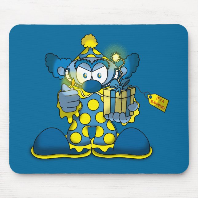 Tapis De Souris Jokey Clown Mousepad (Devant)