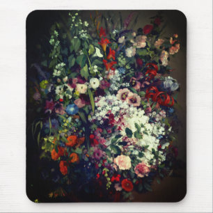 Tapis De Souris Joli bouquet de fleurs dans un vase