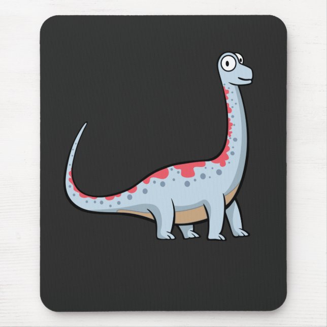 Tapis De Souris Joli Brachiosaurus Long Nick Dinosaur (Devant)