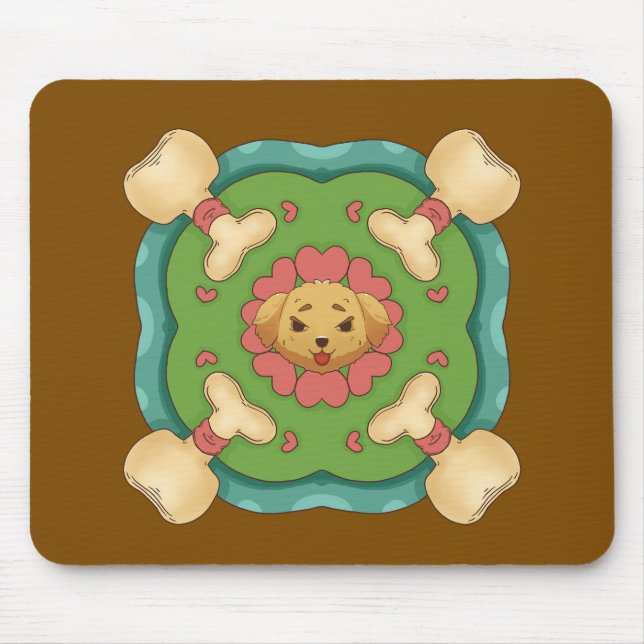 Tapis De Souris joli chien  (Devant)
