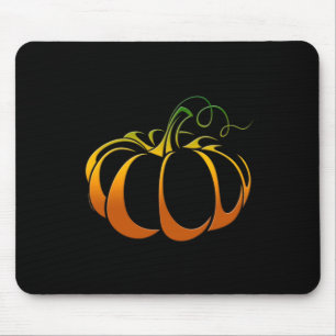 Tapis De Souris Joli Citrouille dans les nuances d'automne automne