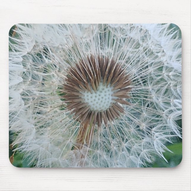Tapis De Souris Joli Dandelion blanc (Devant)