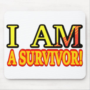 Tapis De Souris Joli dessin "SURVIVOR". Commandez dès maintenant