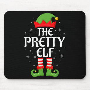Tapis De Souris Joli Elf Xmas Famille Correspondant Elf Squad Chri