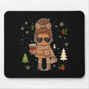 Tapis De Souris Joli gâteau de Noël au gingembre pour hommes et fe