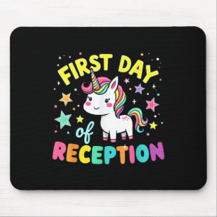Tapis De Souris Joli licorne premier jour de la rentrée scolaire