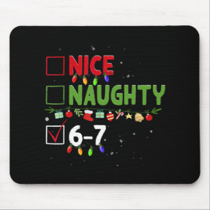 Tapis De Souris Joli Mauvais 67 Six Sept Amusant Noël 6 7 Meme