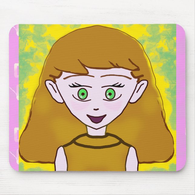 Tapis De Souris Joli Merry Rose (Devant)