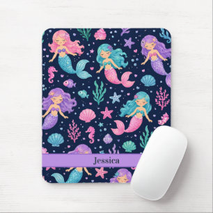 Tapis De Souris Joli motif de sirène