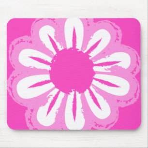 Tapis De Souris Joli motif floral de fond