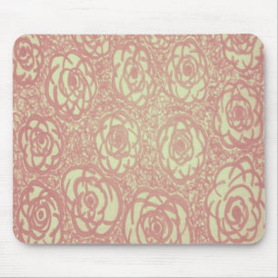 Tapis De Souris Joli Motif rose