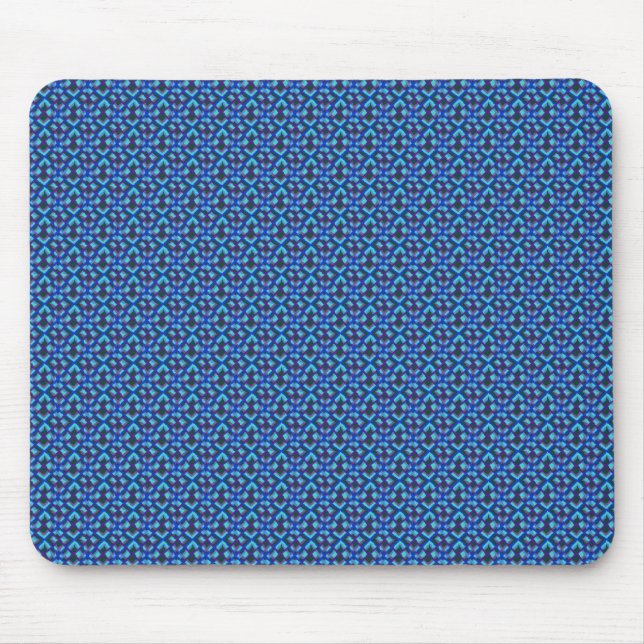 Tapis De Souris Joli Pad Motif Bleu (Devant)