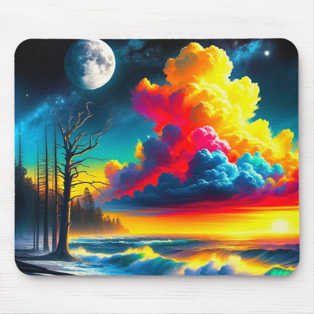 Tapis De Souris Joli Paysage (Devant)