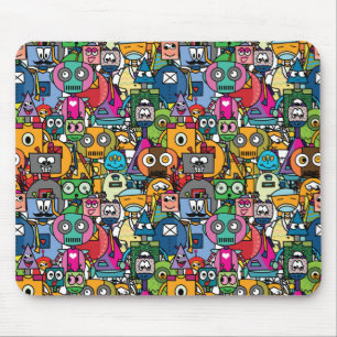 Tapis De Souris Joli petit robot motif