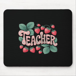 Tapis De Souris Joli professeur fraise
