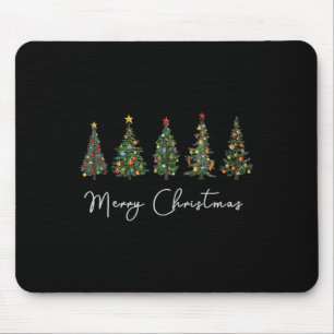 Tapis De Souris Joli sapin de Noël Fun Femmes qui correspondent à 