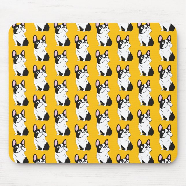 Tapis De Souris Joli toutou, jaune (Devant)