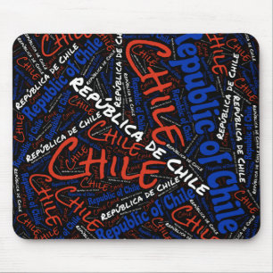 Tapis De Souris Jolie Chili couleurs drapeau patriotique