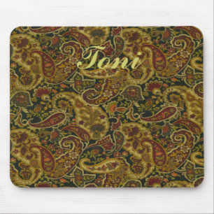 Tapis De Souris Jolie conception Mousepad d'impression de Paisley