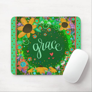 Tapis De Souris Jolie Inspiration Florale Grace Inspirivity