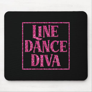 Tapis De Souris Jolie Ligne Danse Diva Chemise Pour Les Danseurs D