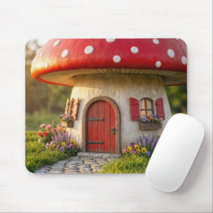 Tapis De Souris Jolie maison champignon