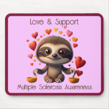 Jolie MS Baby Sloth entourée de ♥️ s