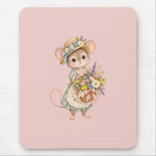 Tapis De Souris Jolie Souris des Bois – Cottage Européen