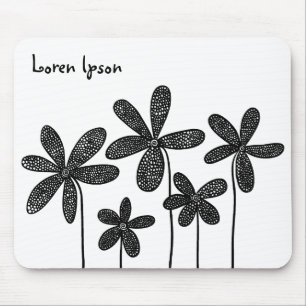 Tapis De Souris Jolies fleurs