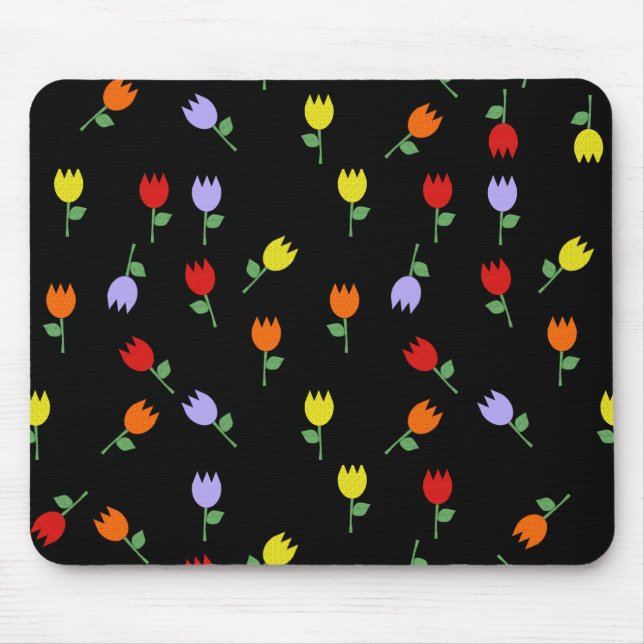 Tapis De Souris Jolies tulipes Mousepad de KRW (Devant)