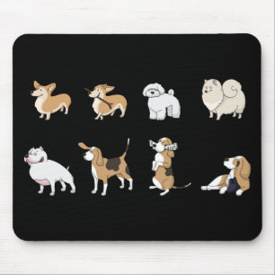 Tapis De Souris Jolly corgis