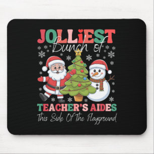 Tapis De Souris Jolmost Teacher's Aides Christmas Playground Funn