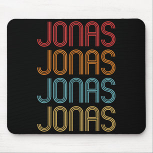Tapis De Souris Jonas Prénom Fierté Vintage Détresse Retro St