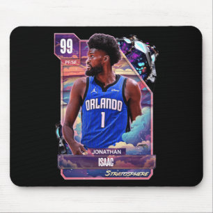 Tapis De Souris Jonathan Isaac 99 - Carte noire Hd