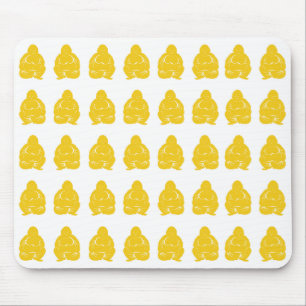 Tapis De Souris Jonquil Asiatique Humeurs Bouddha Garçons