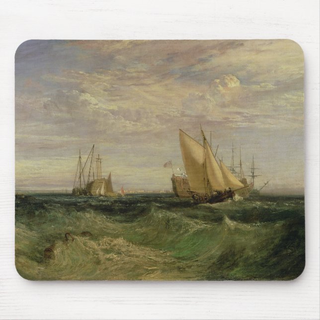 Tapis De Souris Joseph Mallord William Turner | le confluent de (Devant)