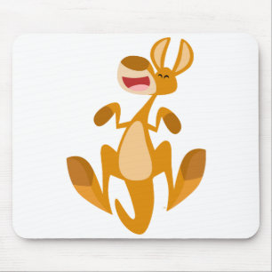 Tapis De Souris Jote Cartoon Saut Kangaroo Mousepad