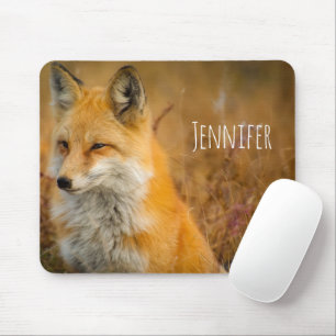 Tapis De Souris Jote Red Fox Wilderness Nature Photographie