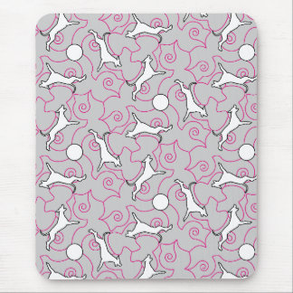 Tapis De Souris Jouant avec des Dogues Allemands