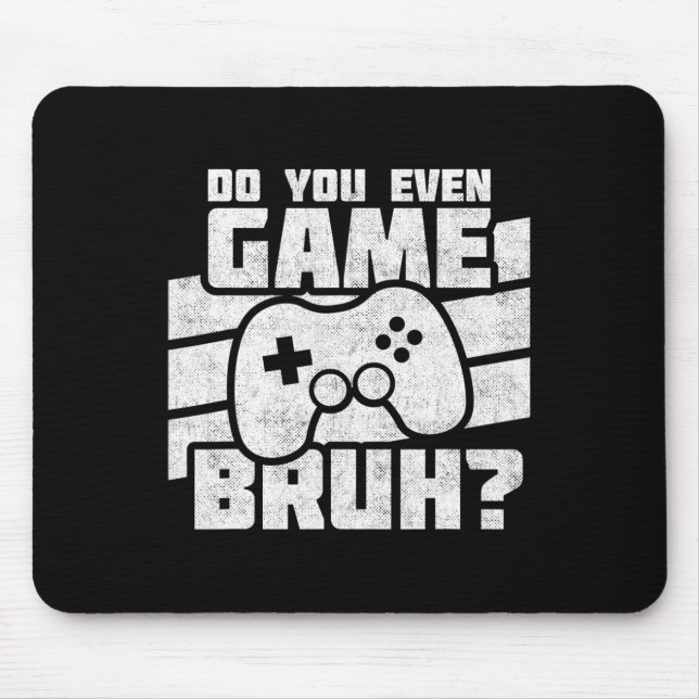 Tapis De Souris Jouer à des jeux vidéo - Jeux sur PC et console -  (Devant)