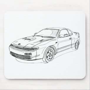 Tapis De Souris Jouet Celica GT4 1990