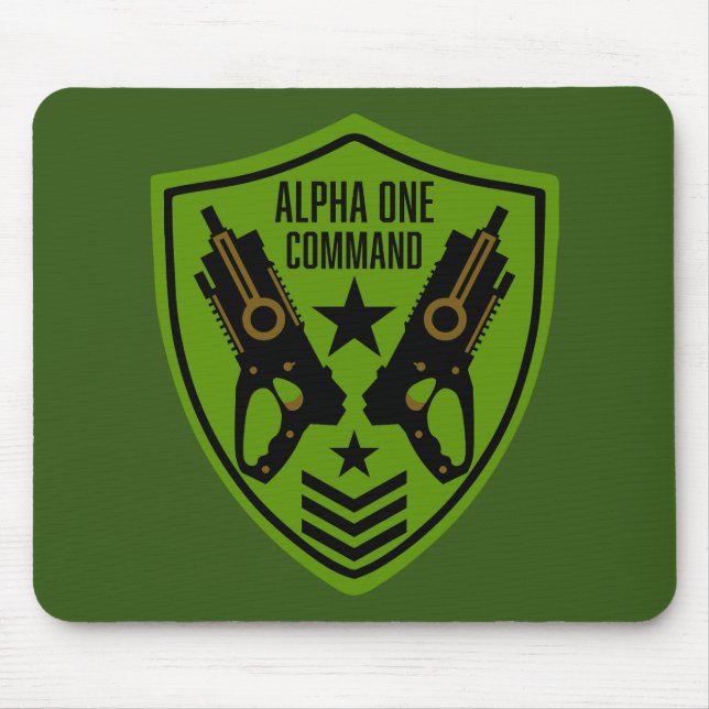 Tapis De Souris Jouet pour enfants Bataille d'armes à feu (Devant)