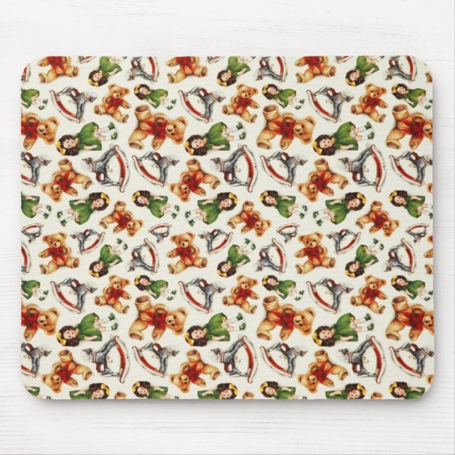 Tapis De Souris Jouets vintages (Devant)