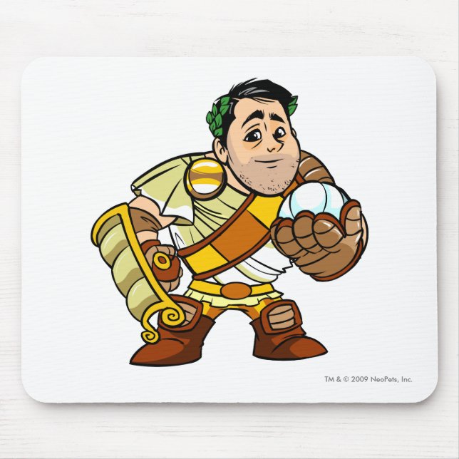 Tapis De Souris Joueur d'Altador de personnel d'EL Picklesaur (Devant)